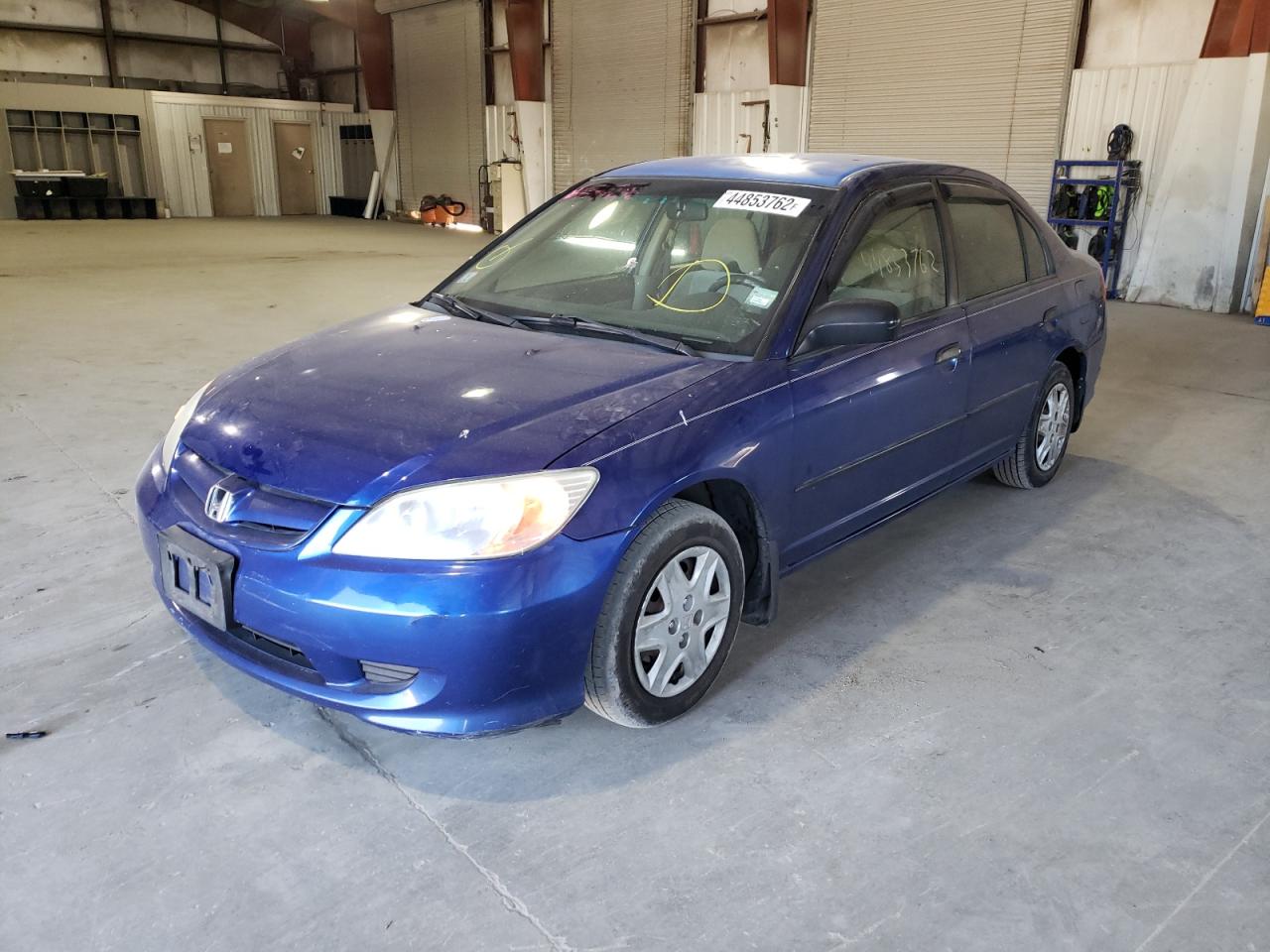 Photo 2 from auction – 2005 HONDA CIVIC DX V with VIN 2HGES16375H534804