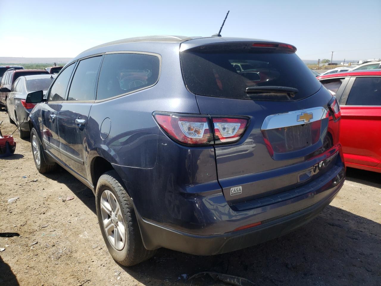 Photo 3 from auction – 2014 CHEVROLET TRAVERSE L with VIN 1GNKRFED5EJ187788
