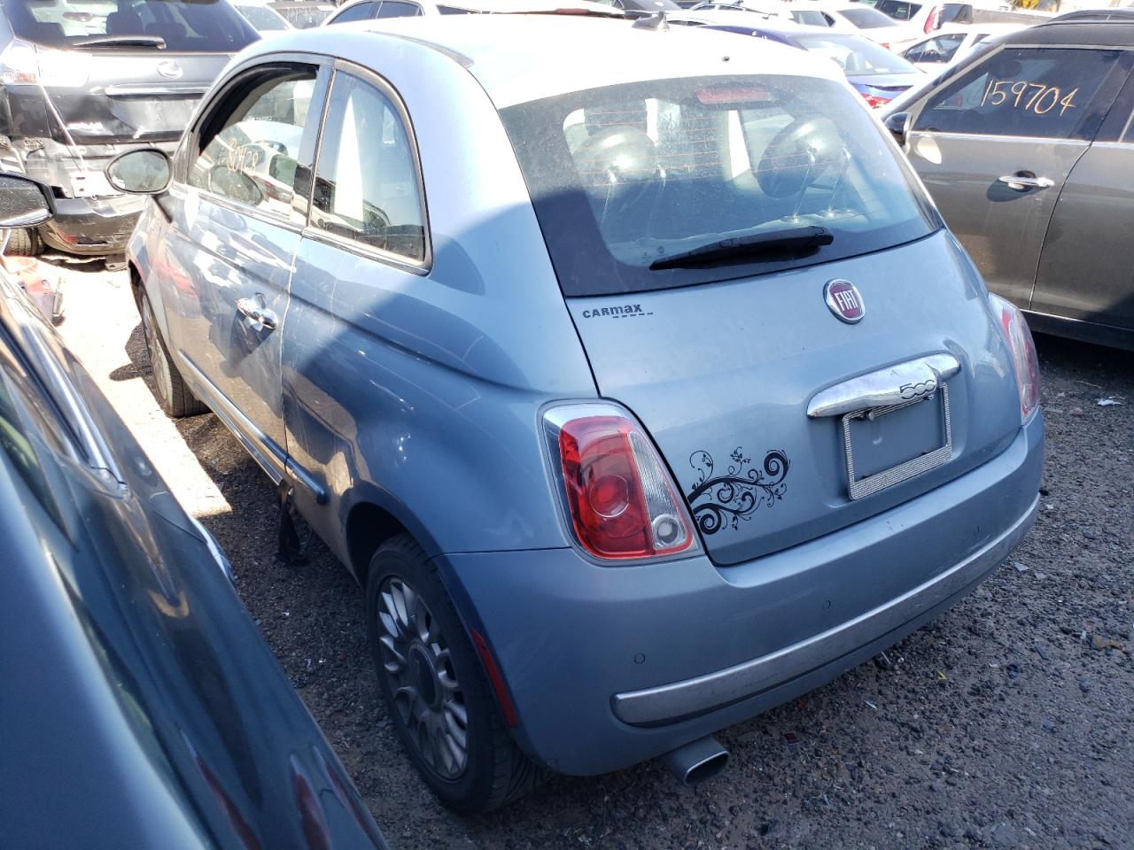 Photo 3 from auction – 2013 FIAT 500 LOUNGE with VIN 3C3CFFCR4DT573814