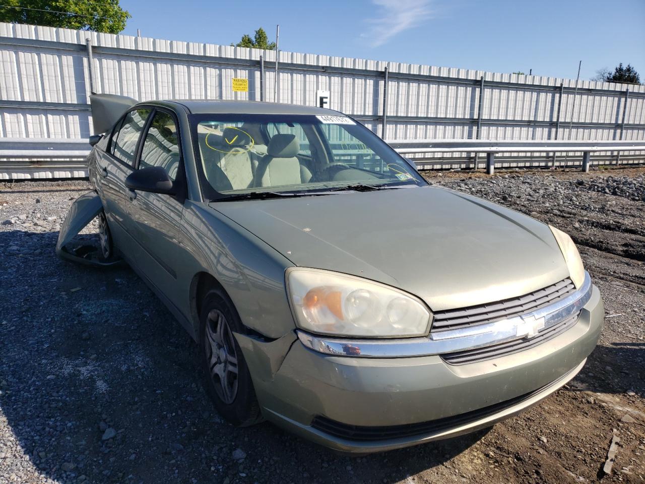 CHEVROLET MALIBU 2005 with VIN 1G1ZS54F05F151298 - Photo from auction