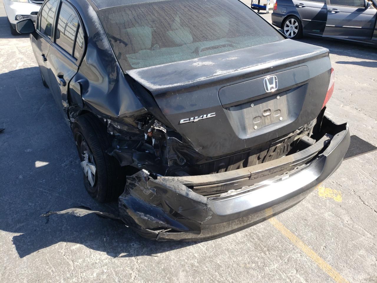 Photo 9 from auction – 2012 HONDA CIVIC LX with VIN 2HGFB2F57CH561767