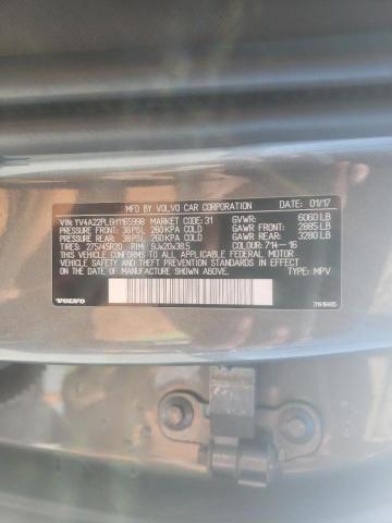 Photo 10 from auction – 2017 VOLVO XC90 T6 with VIN YV4A22PL6H1165998