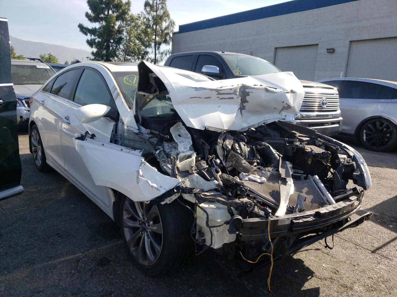 HYUNDAI SONATA SE 2013 with VIN 5NPEC4AC8DH625400 - Photo from auction