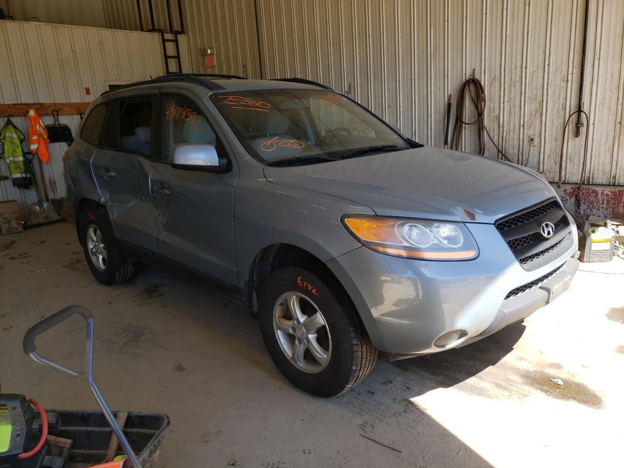 HYUNDAI SANTA FE G 2008 with VIN 5NMSG73D68H217852 - Photo from auction
