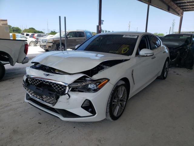 Photo 2 from auction – 2021 GENESIS G70 with VIN KMTG64LA8MU074968