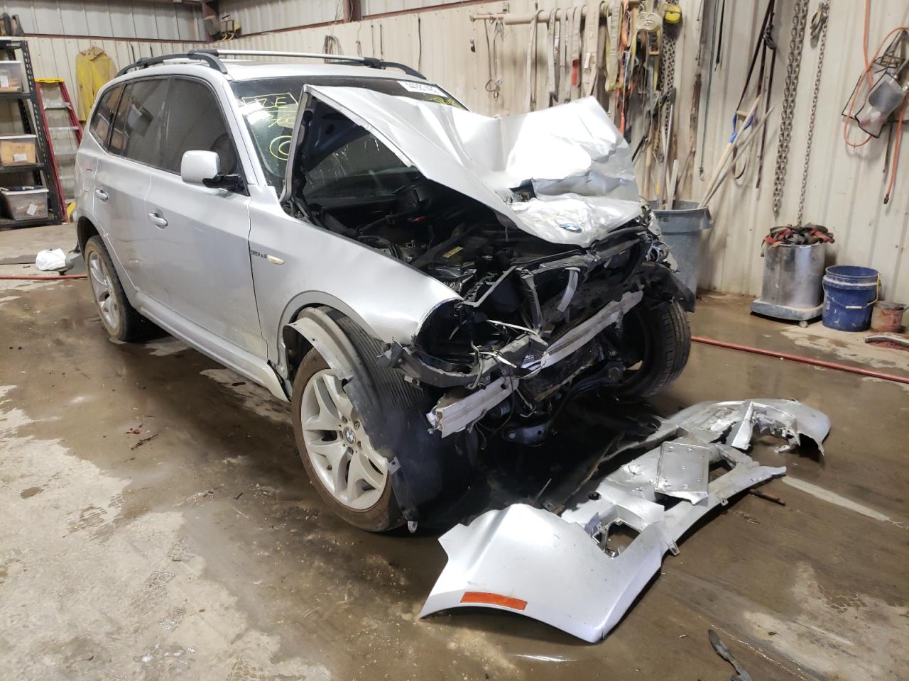 BMW X3 3.0SI 2007 with VIN WBXPC934X7WF27923 - Photo from auction