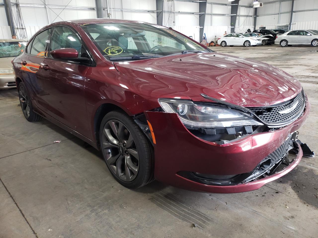 CHRYSLER 200 S 2015 with VIN 1C3CCCDG8FN601671 - Photo from auction