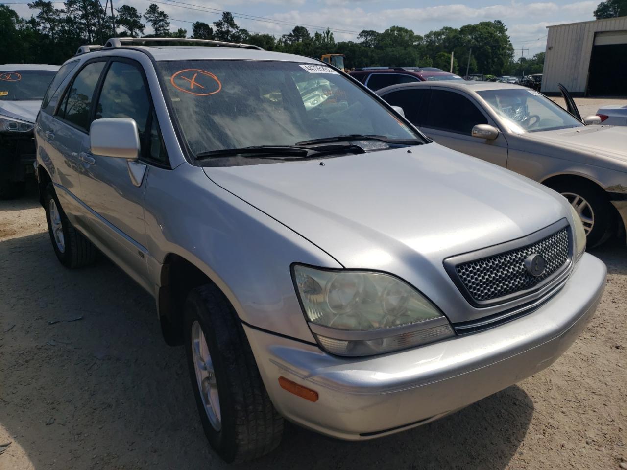 LEXUS RX 300 2001 with VIN JTJGF10U410112787 - Photo from auction