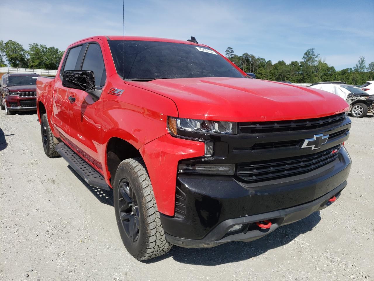 CHEVROLET SILVERADO 2020 with VIN 3GCPYFEDXLG181582 - Photo from auction