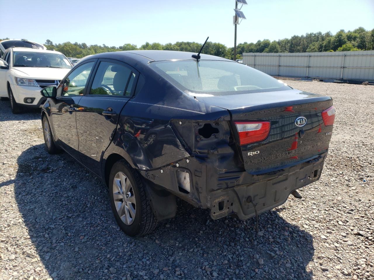 Photo 3 from auction – 2012 KIA RIO EX with VIN KNADN4A32C6056653