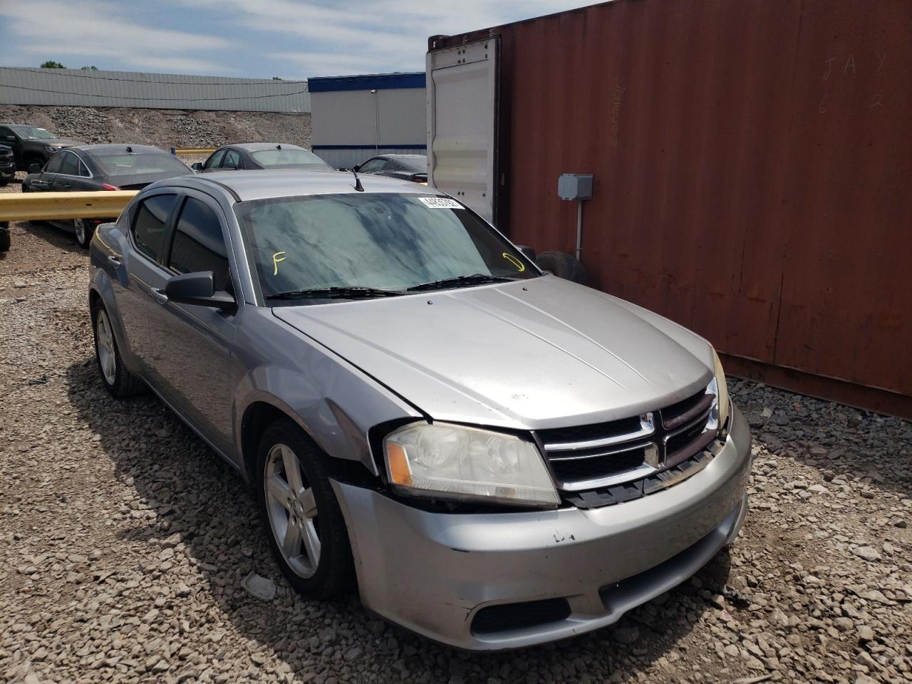 DODGE AVENGER SE 2013 with VIN 1C3CDZAB5DN626355 - Photo from auction