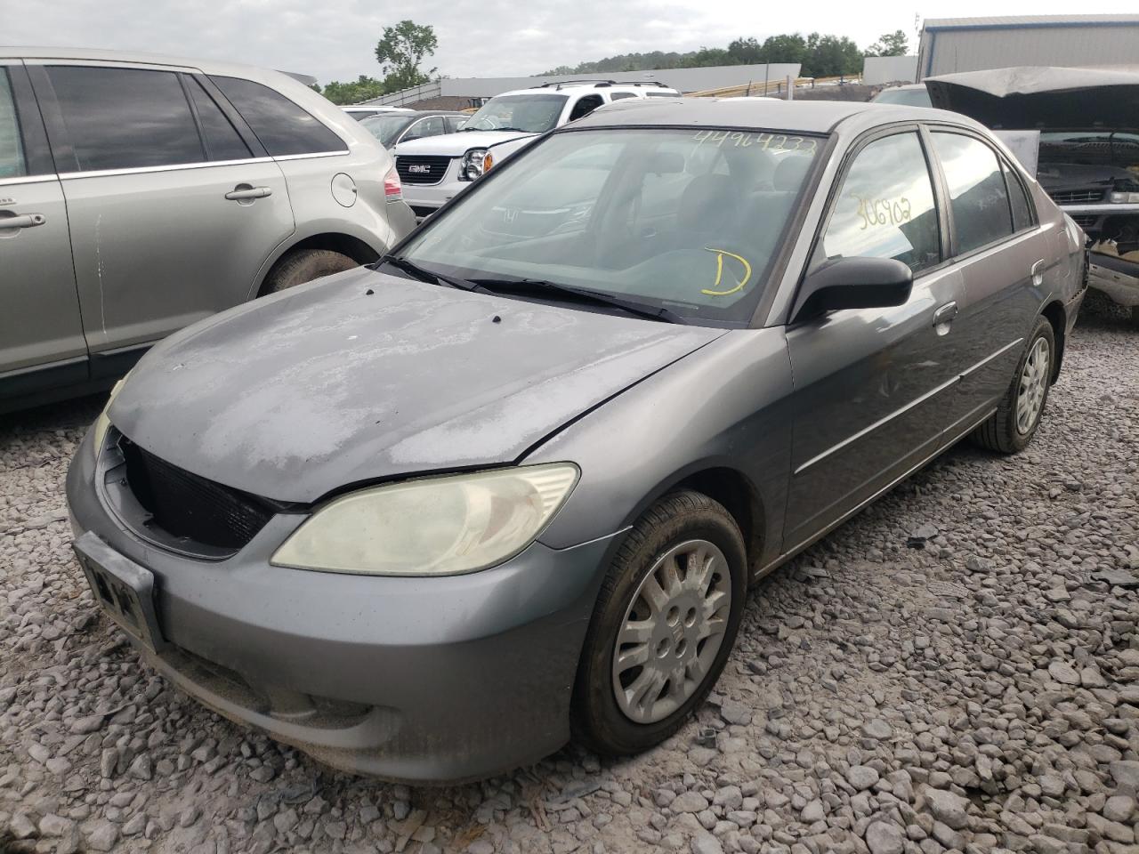 Photo 2 from auction – 2004 HONDA CIVIC LX with VIN 2HGES16564H552694
