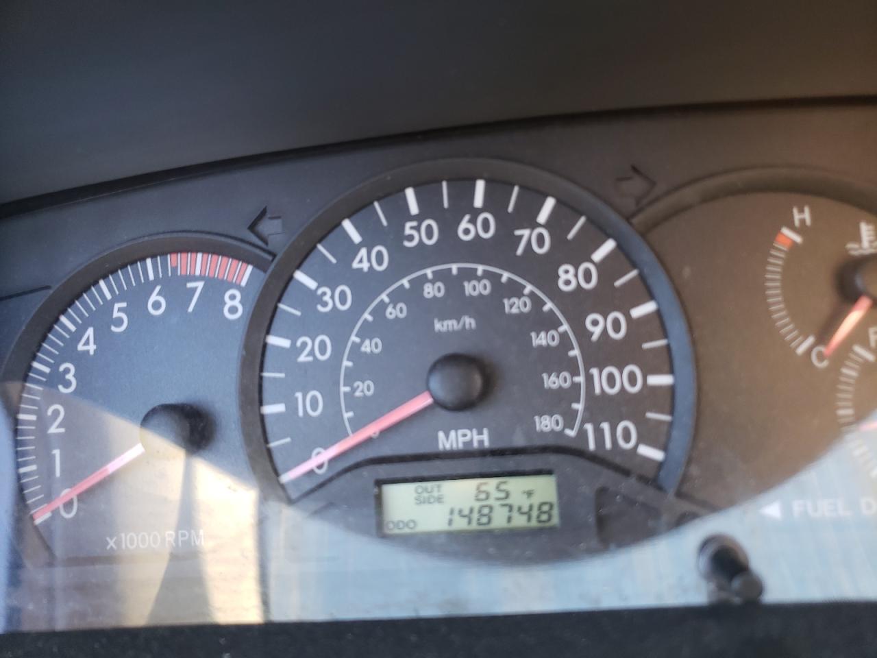Photo 8 from auction – 2007 TOYOTA COROLLA CE with VIN JTDBR32E970123668