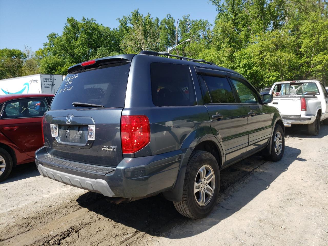 Photo 4 from auction – 2005 HONDA PILOT EX with VIN 5FNYF18435B042914