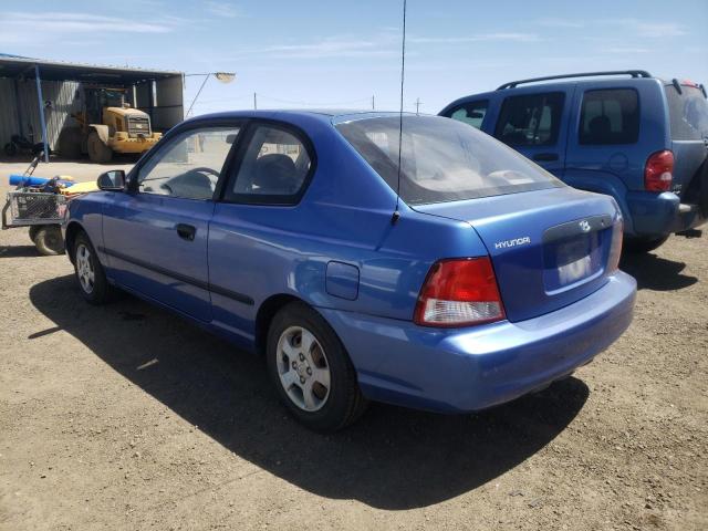 Photo 3 from auction – 2002 HYUNDAI ACCENT with VIN KMHCF35G32U165681