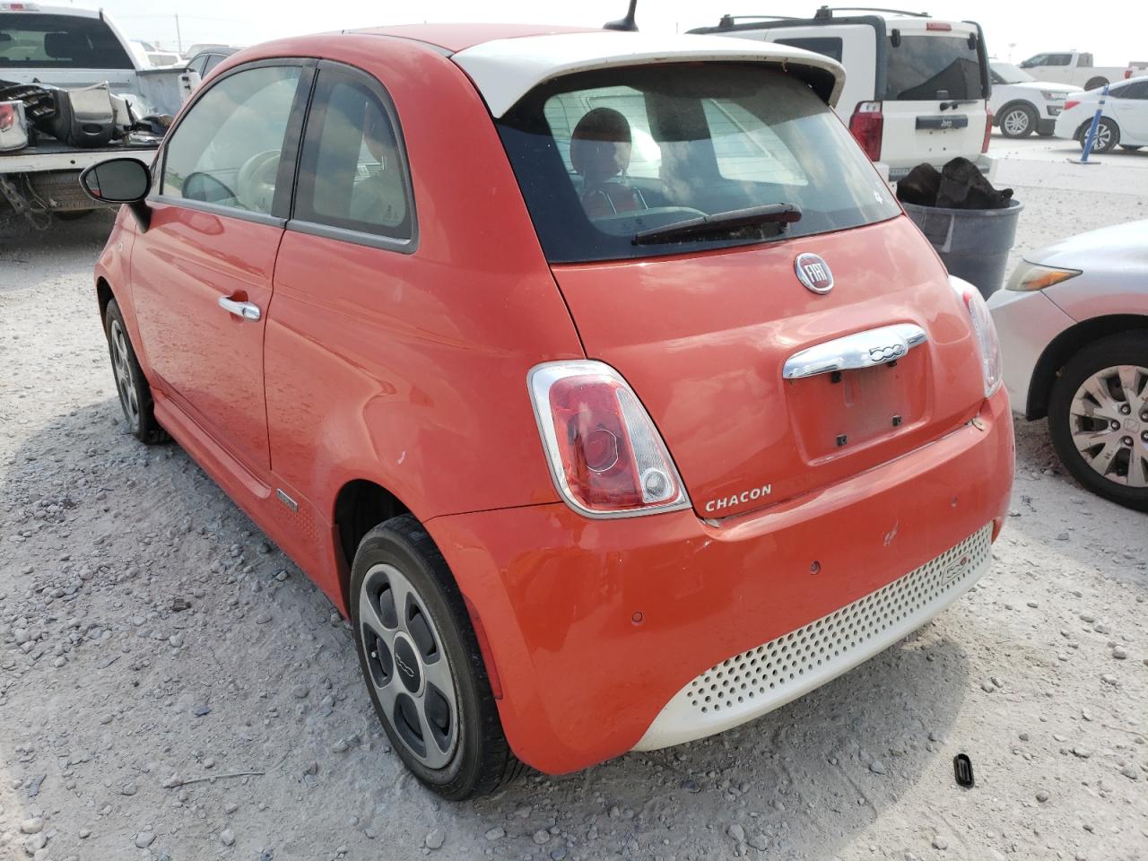 Photo 3 from auction – 2015 FIAT 500 ELECTR with VIN 3C3CFFGE0FT561704