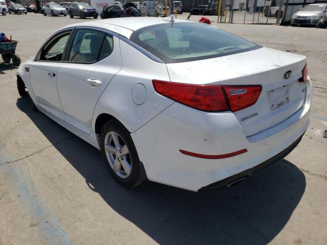Photo 3 from auction – 2014 KIA OPTIMA LX with VIN 5XXGM4A71EG345453