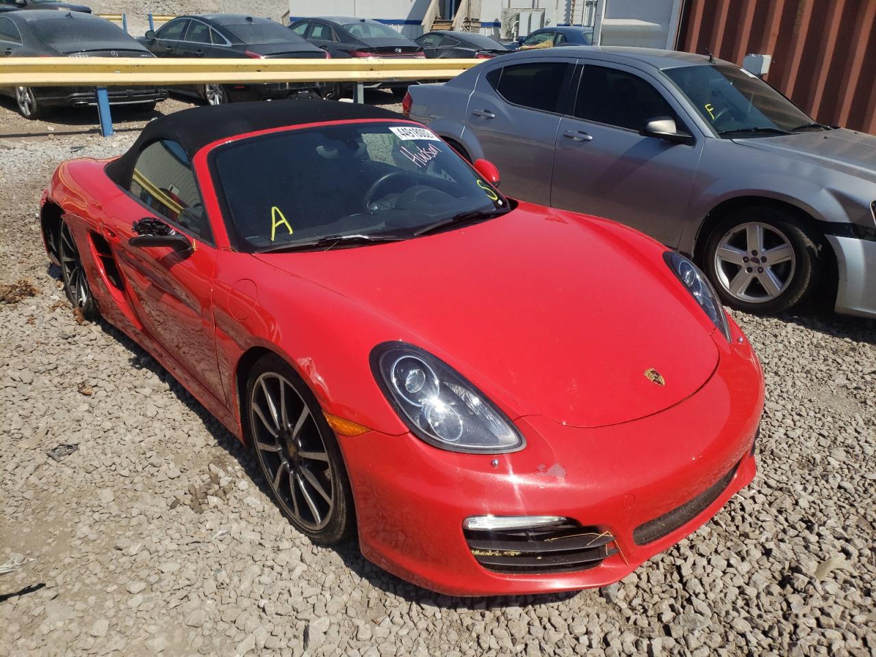 PORSCHE BOXSTER S 2013 with VIN WP0CB2A87DS133663 - Photo from auction