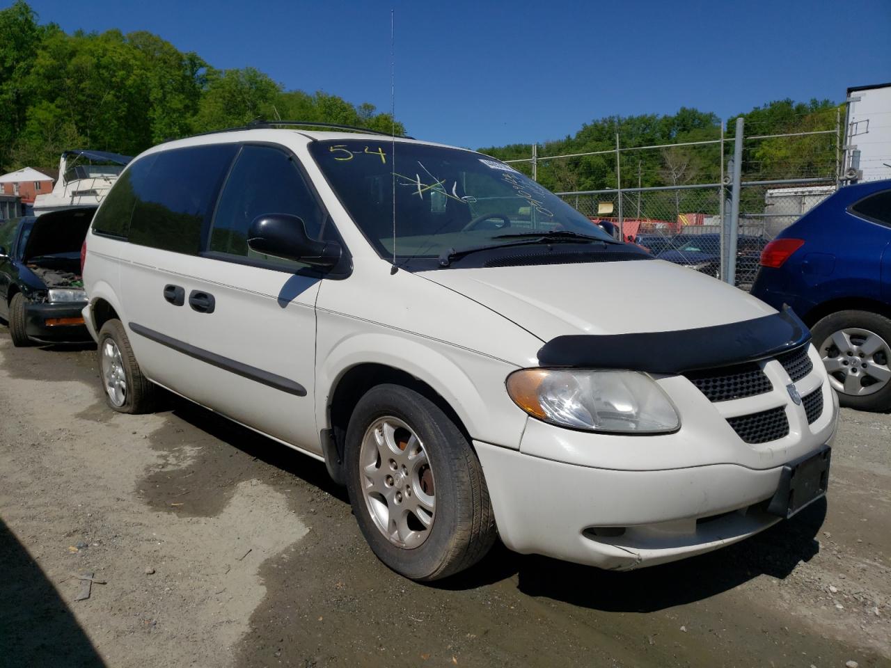 DODGE CARAVAN SE 2003 with VIN 1D4GP25R73B296885 - Photo from auction