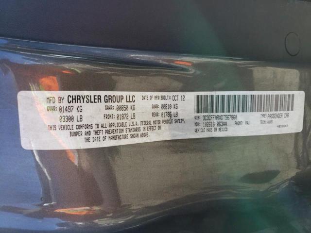Photo 10 from auction – 2013 FIAT 500 POP with VIN 3C3CFFARXDT567860