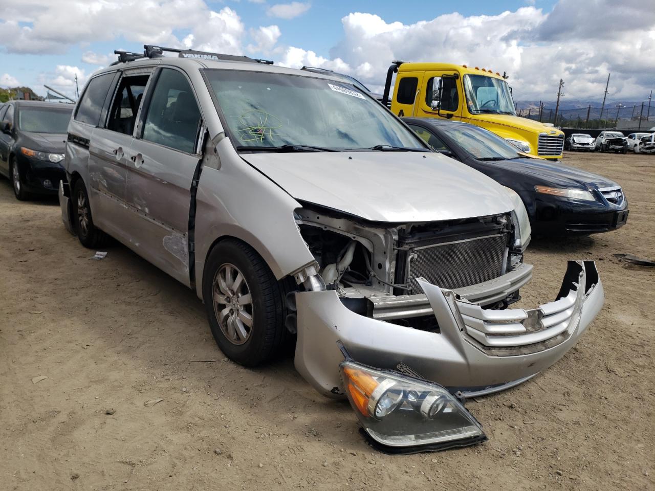 Photo 1 from auction – 2008 HONDA ODYSSEY EX with VIN 5FNRL38648B021150