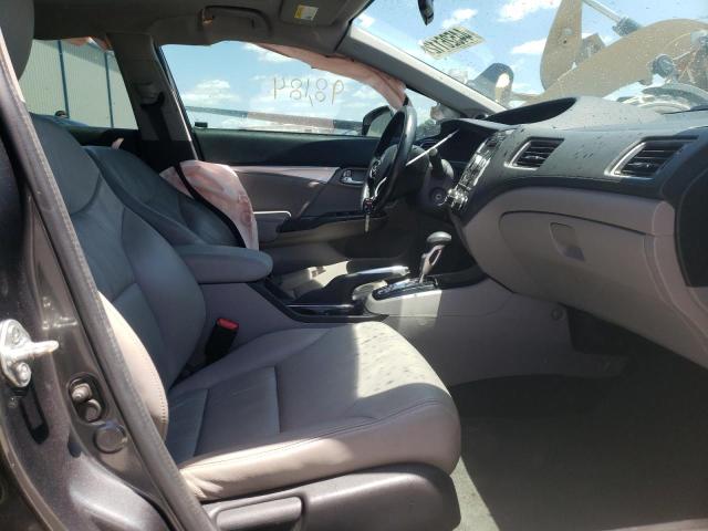 Photo 5 from auction – 2013 HONDA CIVIC EXL with VIN 19XFB2F93DE034548