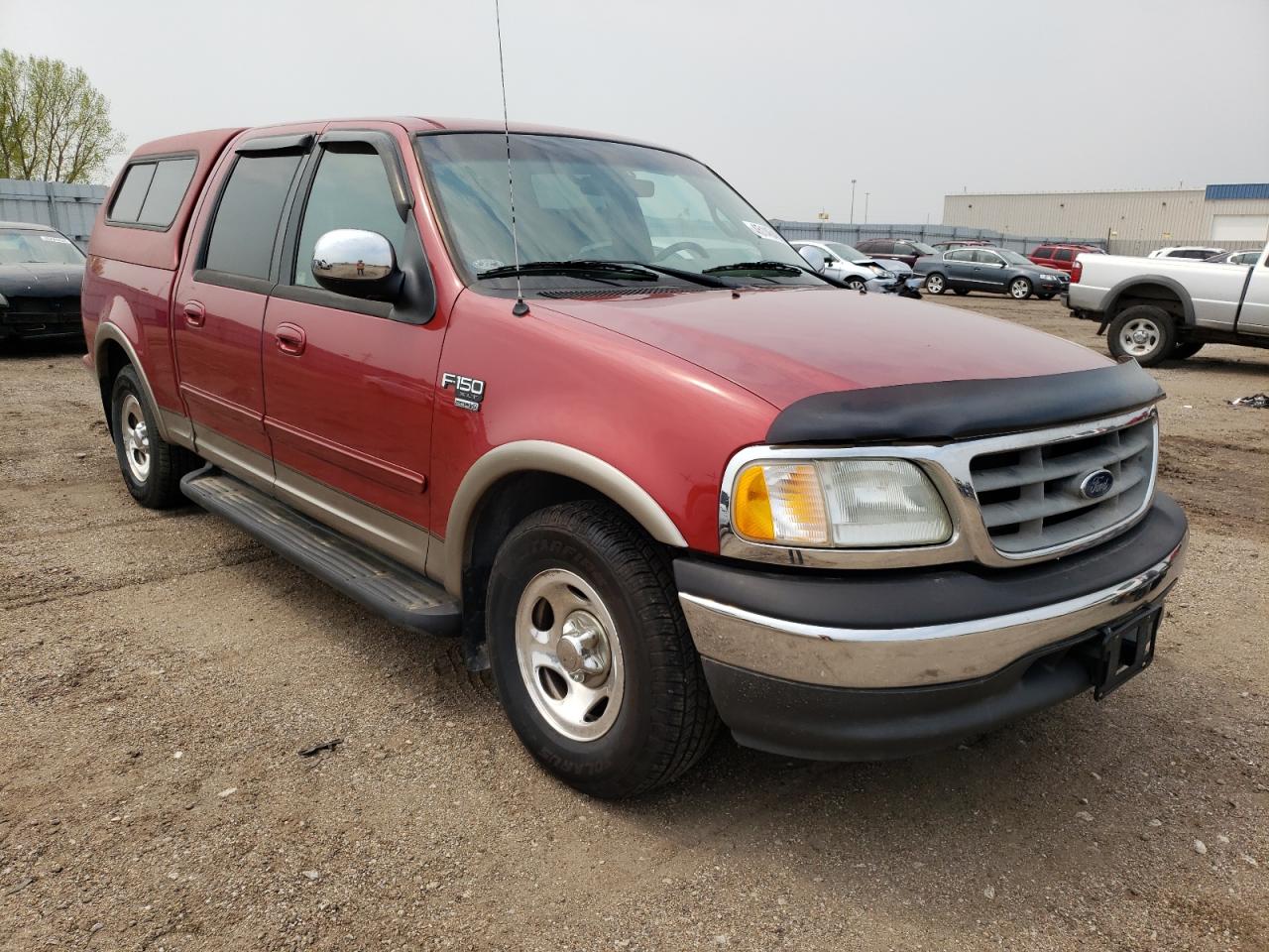 FORD F150 SUPER 2002 with VIN 1FTRW07692KB47585 - Photo from auction