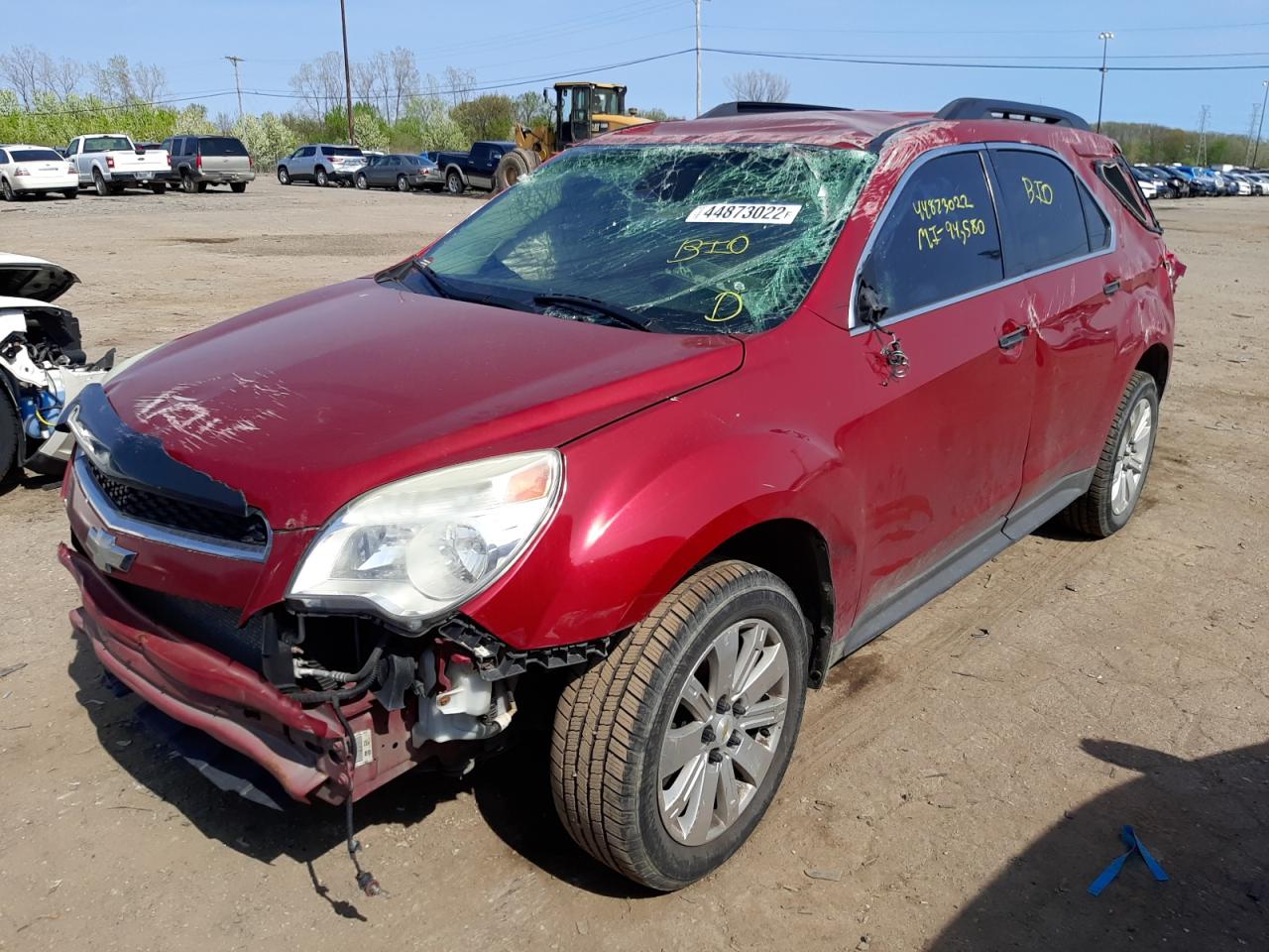 Photo 15 from auction – 2012 CHEVROLET EQUINOX LT with VIN 2GNALDEK7C1310952
