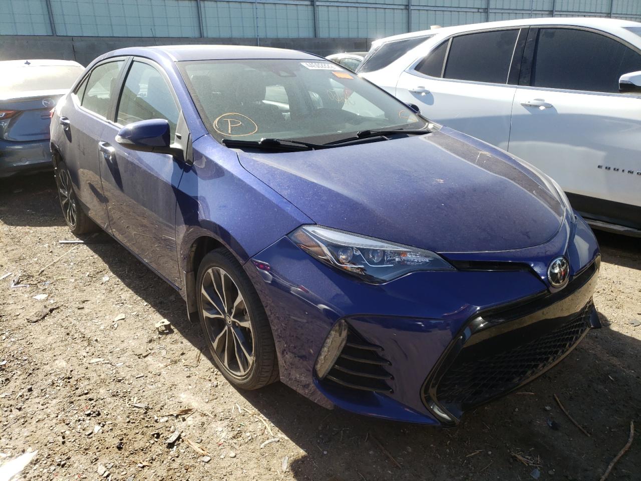 TOYOTA COROLLA L 2017 with VIN 2T1BURHE5HC956741 - Photo from auction