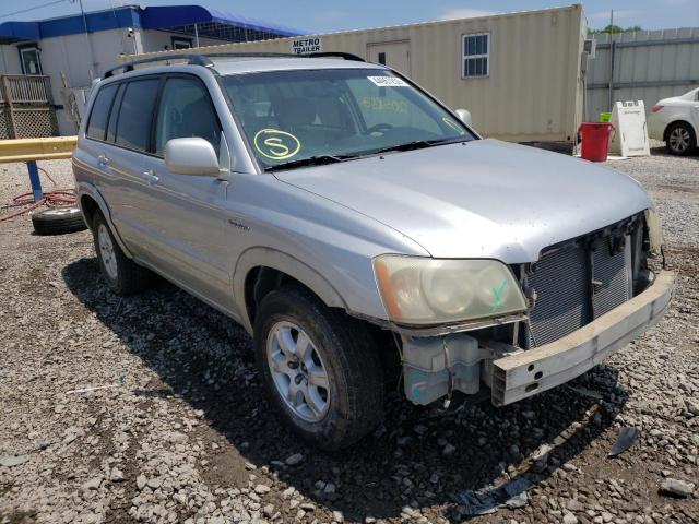 TOYOTA HIGHLANDER 2001 with VIN JTEHF21A710011613 - Photo from auction