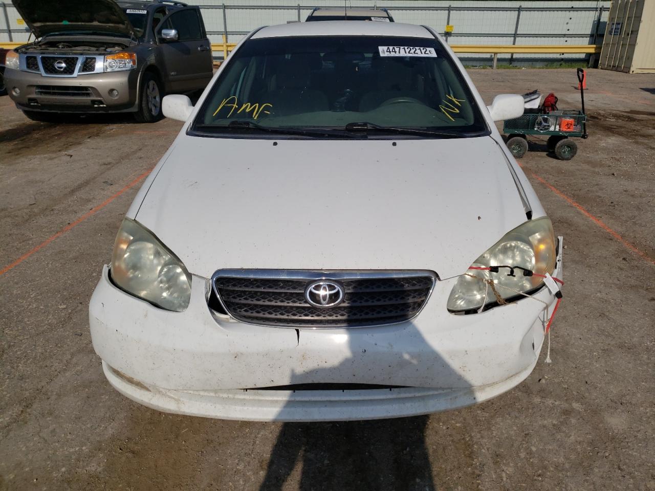 Photo 9 from auction – 2007 TOYOTA COROLLA CE with VIN JTDBR32E670134305