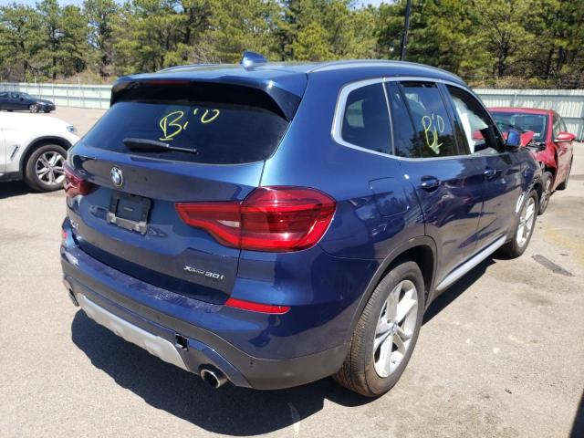 Photo 4 from auction – 2020 BMW X3 XDRIVE3 with VIN 5UXTY5C06L9B07960