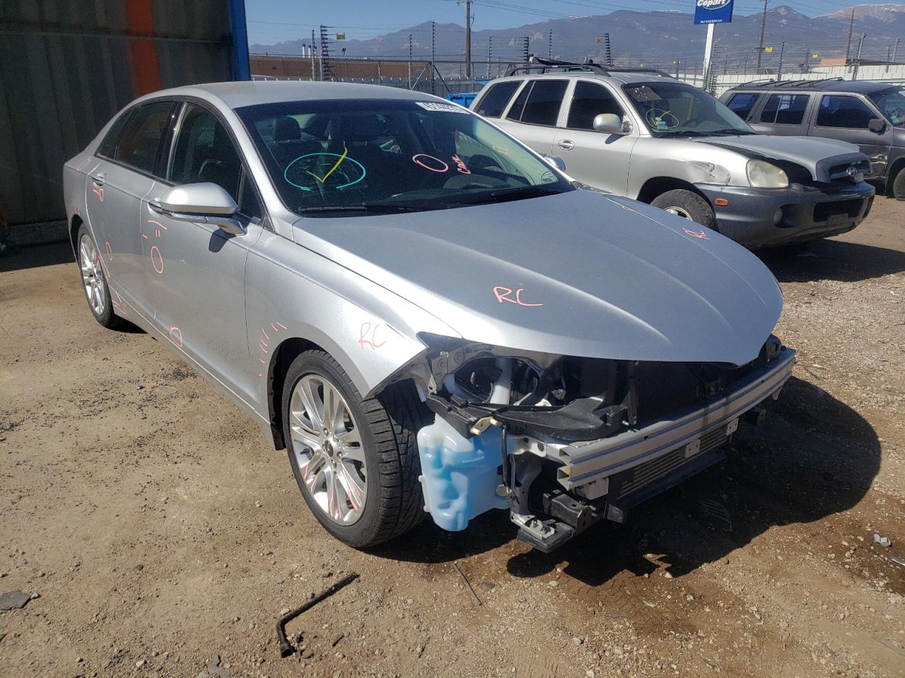 LINCOLN MKZ 2014 z numerem VIN 3LN6L2J97ER830777 - Zdjęcie z aukcji