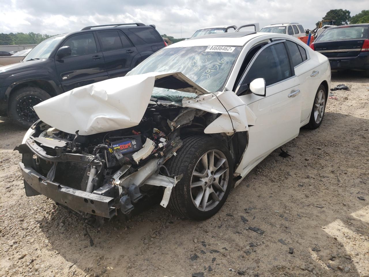 Photo 2 from auction – 2012 NISSAN MAXIMA S with VIN 1N4AA5AP2CC849050