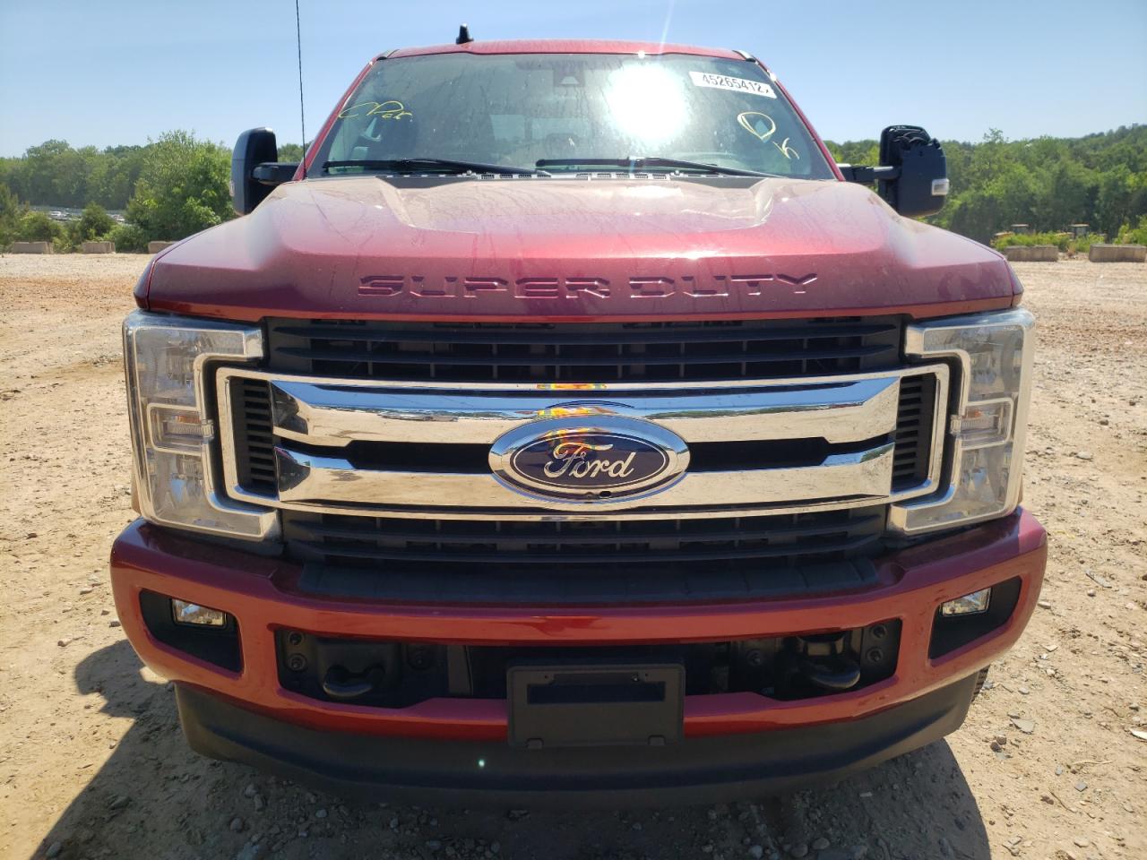 Photo 9 from auction – 2019 FORD F250 SUPER with VIN 1FT7W2BTXKEG32087