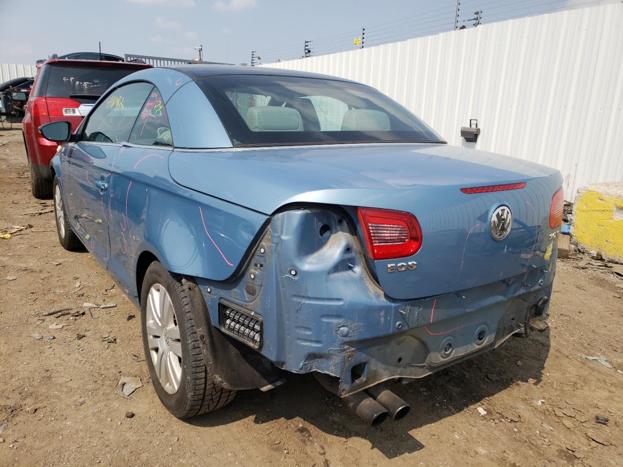 Photo 3 from auction – 2009 VOLKSWAGEN EOS TURBO with VIN WVWBA71F19V009565