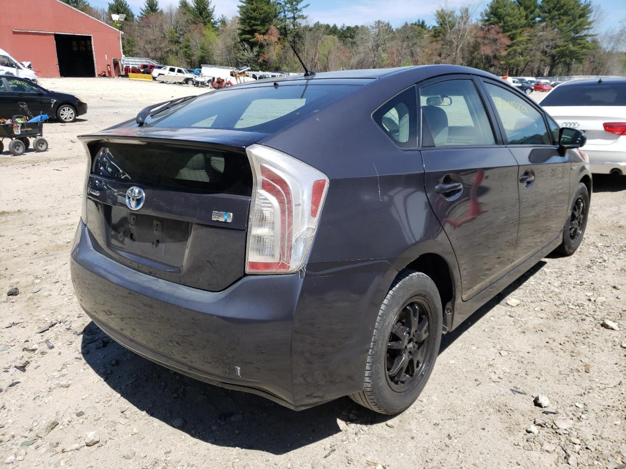 Фото 4 с аукциона – 2012 TOYOTA PRIUS с VIN JTDKN3DU0C5380957