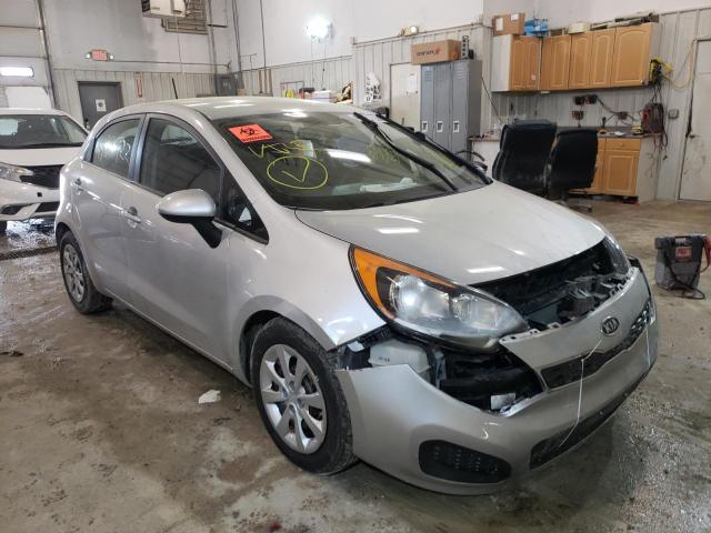 KIA RIO EX 2012 with VIN KNADN5A36C6011317 - Photo from auction