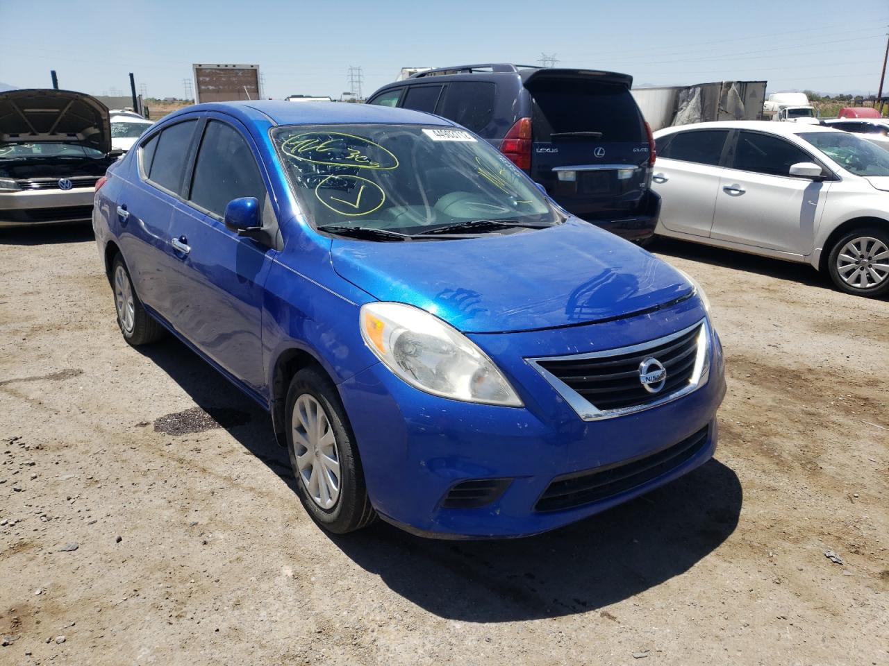NISSAN VERSA S 2012 with VIN 3N1CN7AP5CL938315 - Photo from auction
