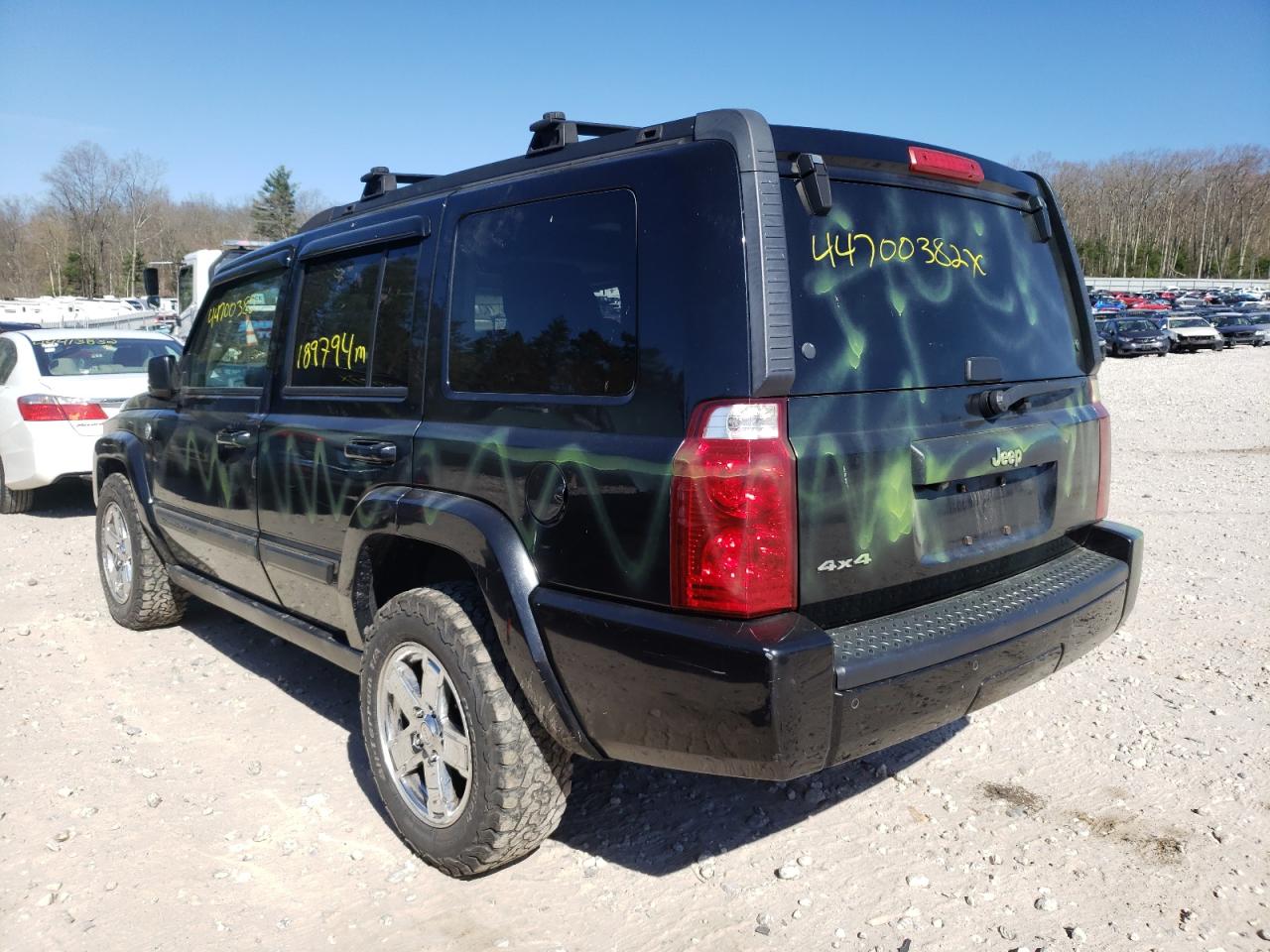 Photo 3 from auction – 2009 JEEP COMMANDER with VIN 1J8HG48PX9C543576