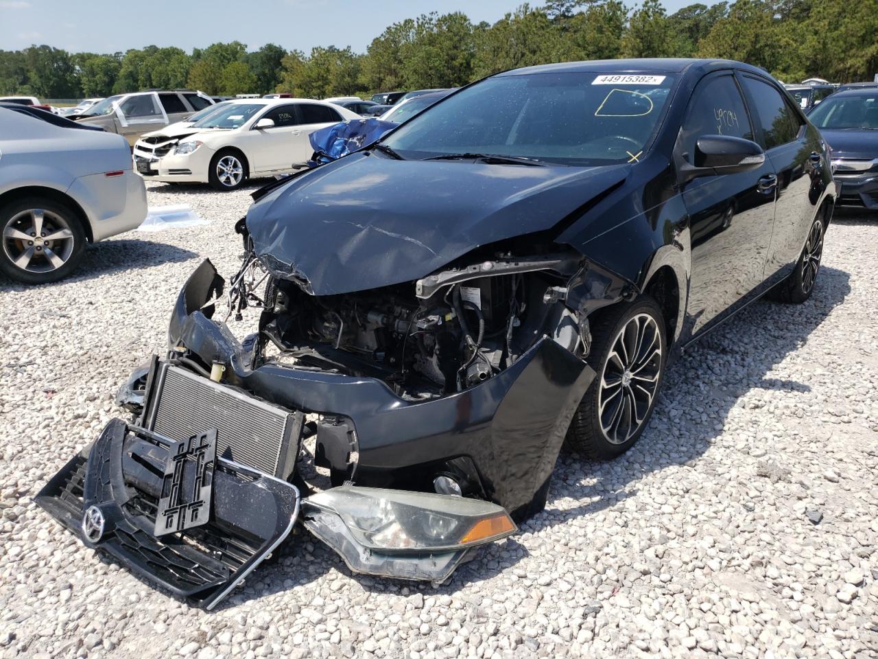 Photo 2 from auction – 2016 TOYOTA COROLLA L with VIN 5YFBURHE1GP545139