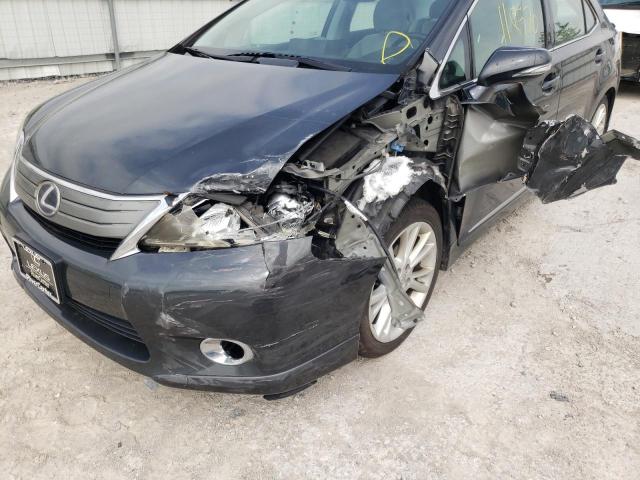 Photo 9 from auction – 2010 LEXUS HS 250H with VIN JTHBB1BA7A2027764
