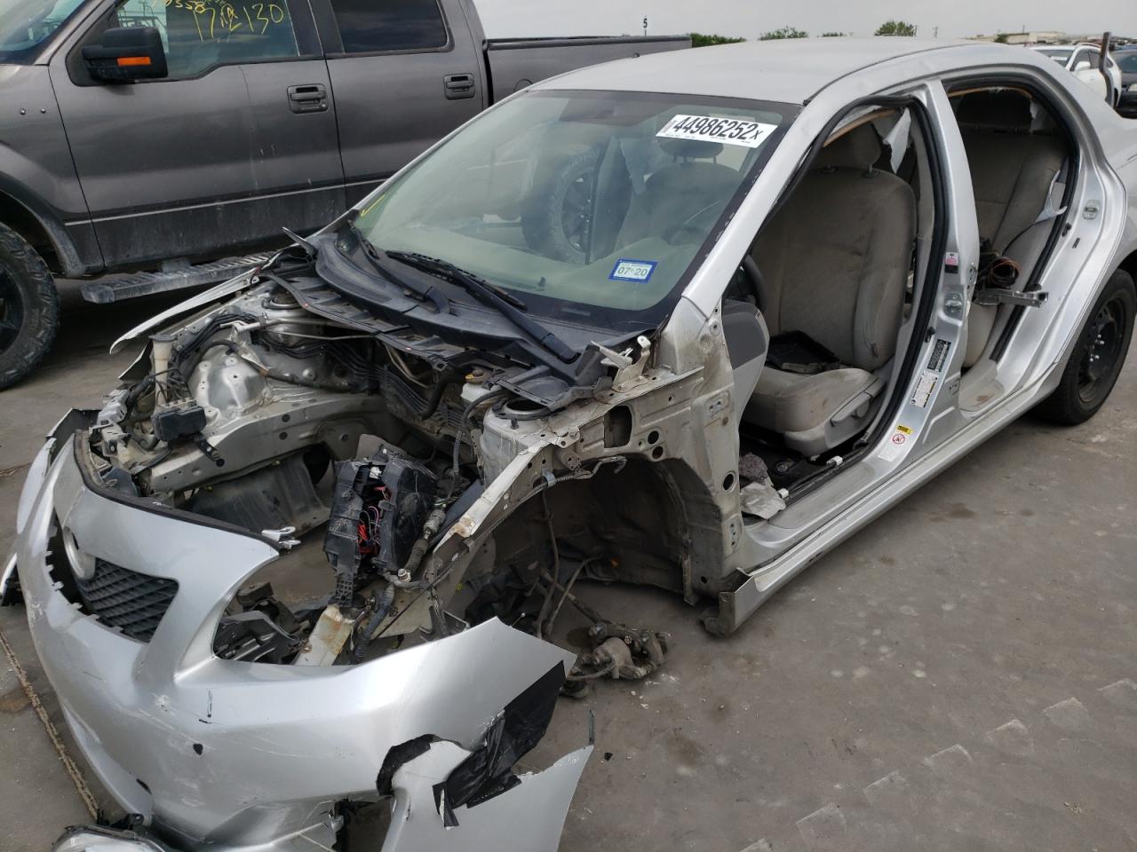 Photo 9 from auction – 2009 TOYOTA COROLLA BA with VIN JTDBL40E19J011695