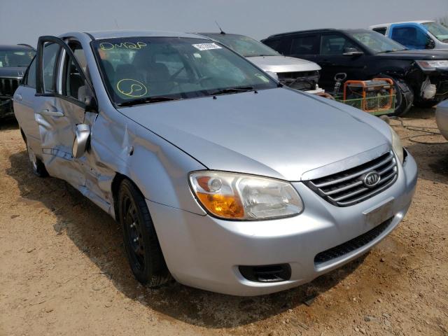 KIA SPECTRA EX 2008 with VIN KNAFE121185556563 - Photo from auction