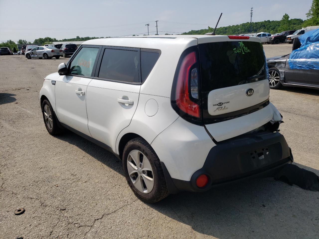 Photo 3 from auction – 2015 KIA SOUL with VIN KNDJN2A29F7150352