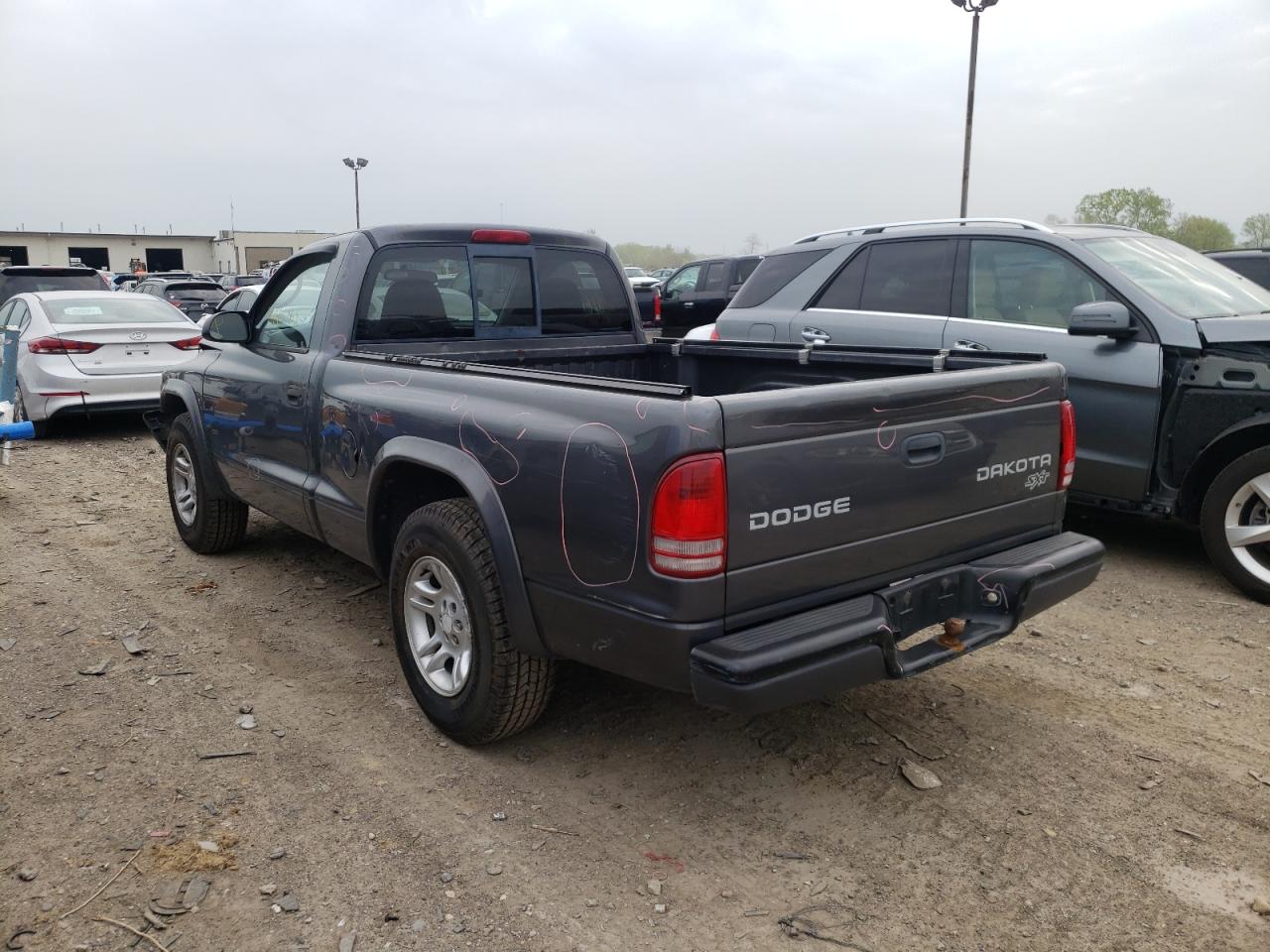 Photo 3 from auction – 2004 DODGE DAKOTA SXT with VIN 1D7FL16KX4S554632