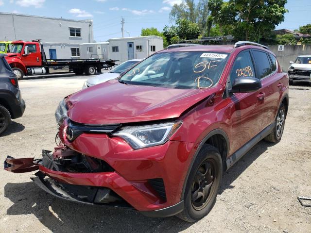 Photo 2 from auction – 2018 TOYOTA RAV4 LE with VIN 2T3ZFREV7JW460719