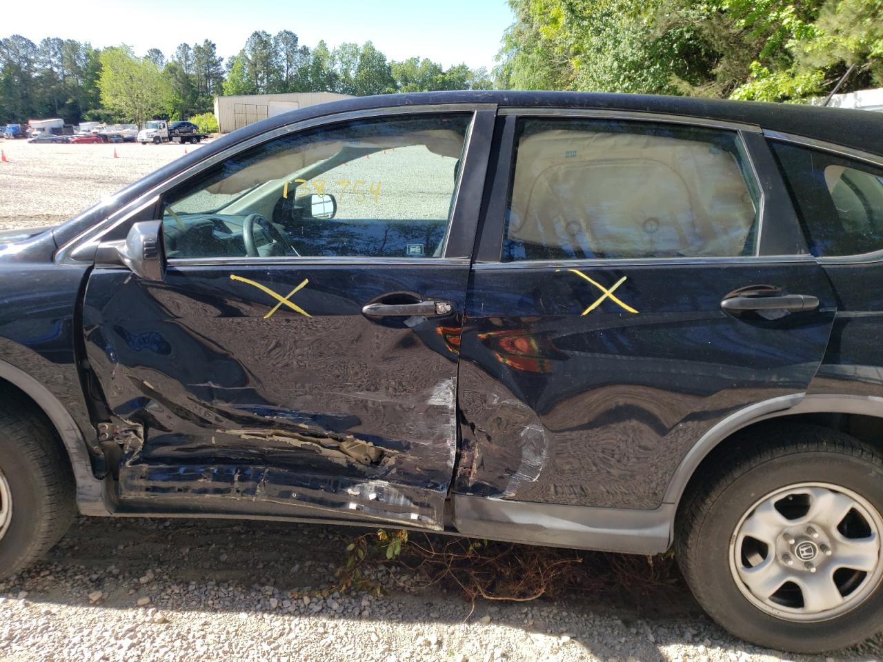 Photo 9 from auction – 2012 HONDA CR-V LX with VIN 5J6RM3H39CL038223