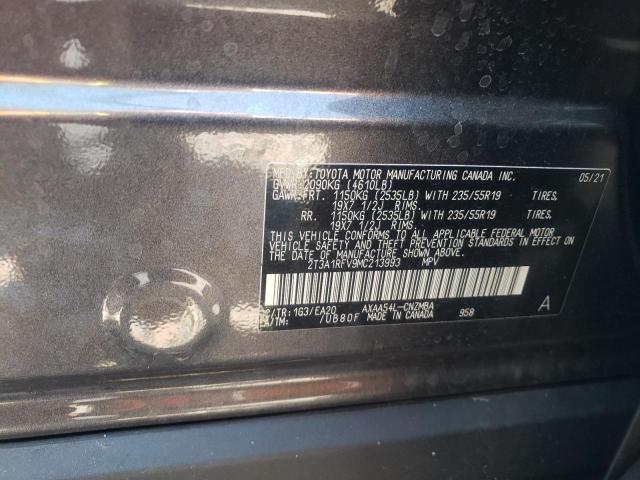 Photo 10 from auction – 2021 TOYOTA RAV4 XLE P with VIN 2T3A1RFV9MC213993