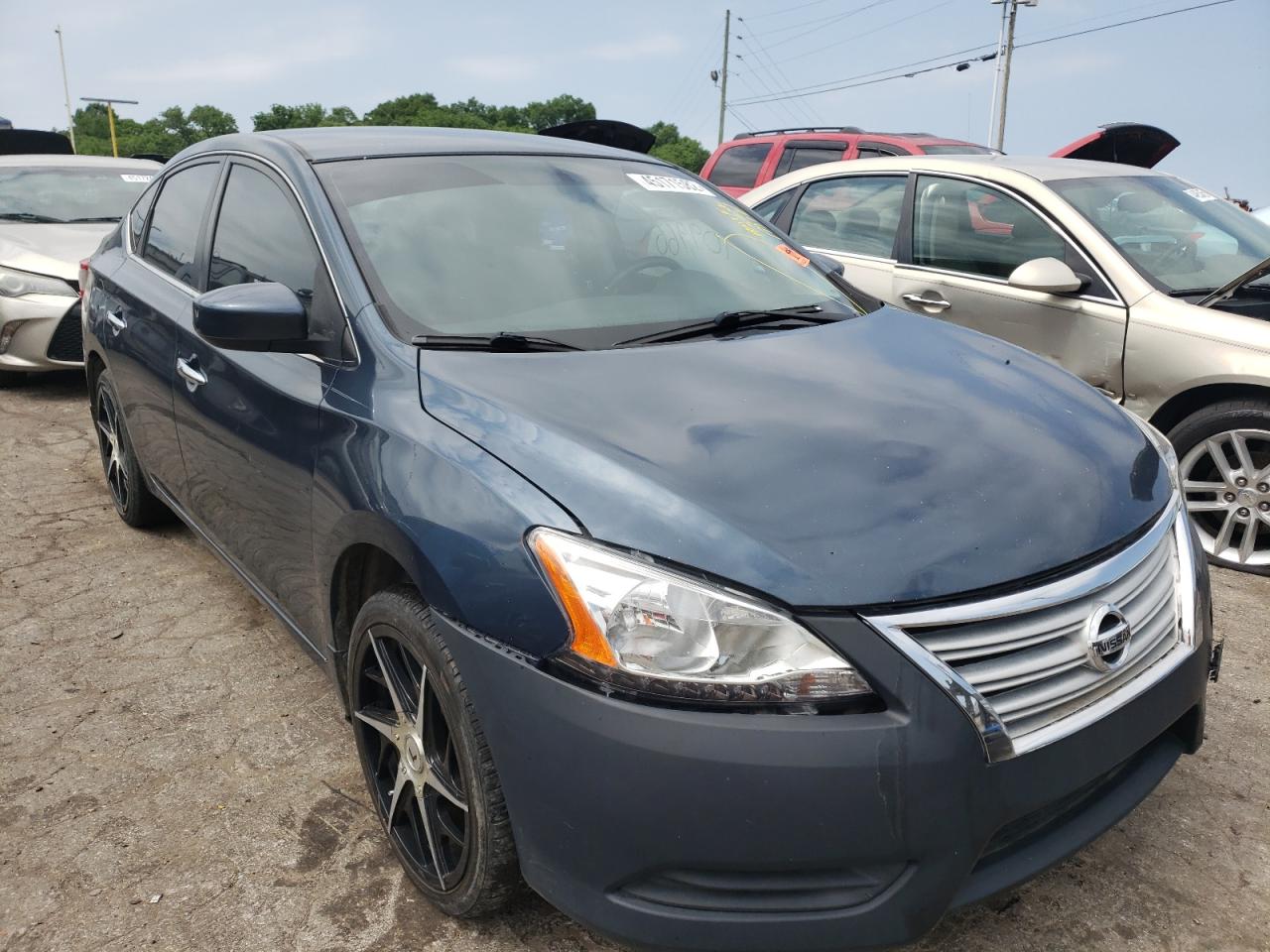 Photo 1 from auction – 2013 NISSAN SENTRA S with VIN 1N4AB7AP4DN903625